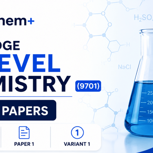 Cambridge AS Level Chemistry (9701) Past Papers – Question Paper 2025 – October-November – Paper 1 – Variant 1