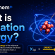 What is Ionization Energy? Educational chemistry infographic showing an atom, electron removal process, and energy required to remove an electron from a gaseous atom, with the ionization energy equation X(g) → X⁺(g) + e⁻.